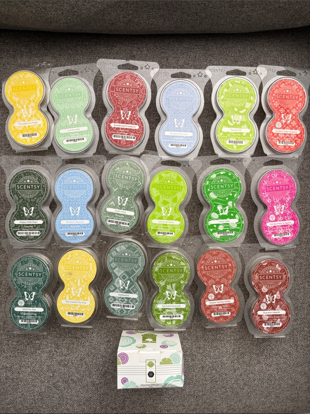 Scentsy Mini Fan Diffuser & Pods